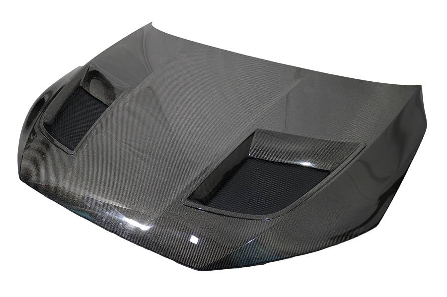 IMAGE 1 - 2022-2024 Audi A3 AS Style Carbon Fiber Hood by ViS Racing - 22AUA34DAS-010C