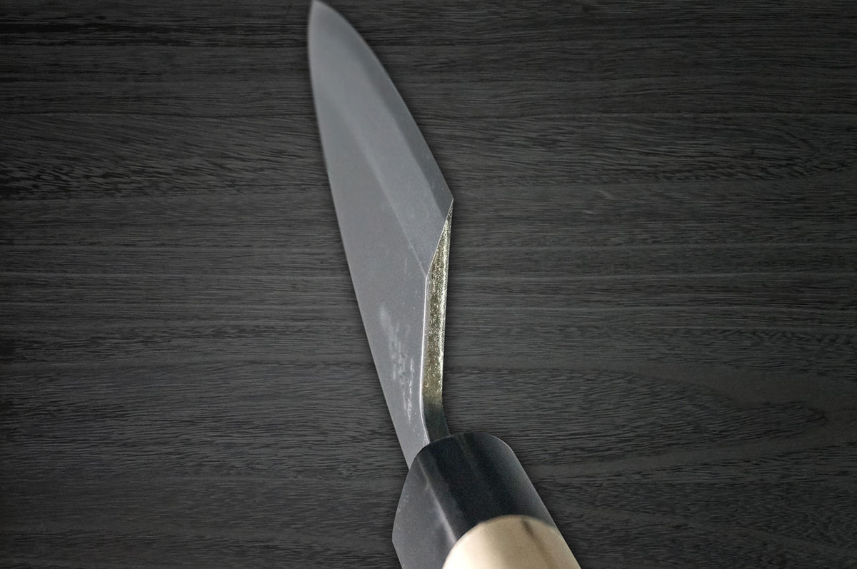 Masamoto KS Honkasumi Gyokuhaku-ko Japanese Chefs Ai-Deba Knife 210mm KS2421