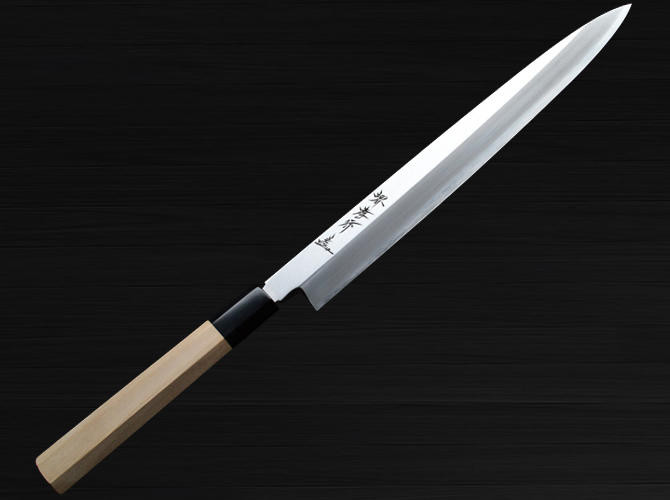 Sakai Takayuki Chef-series Gingami No.3 Steel Japanese Chefs YanagibaSashimi 330mm
