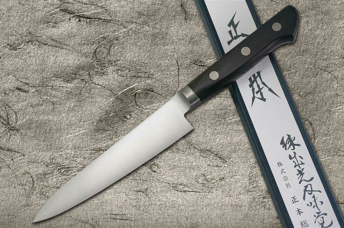 Masamoto CT Prime High-Carbon Steel Japanese Chefs Petty KnifeUtility 120mm CT6312