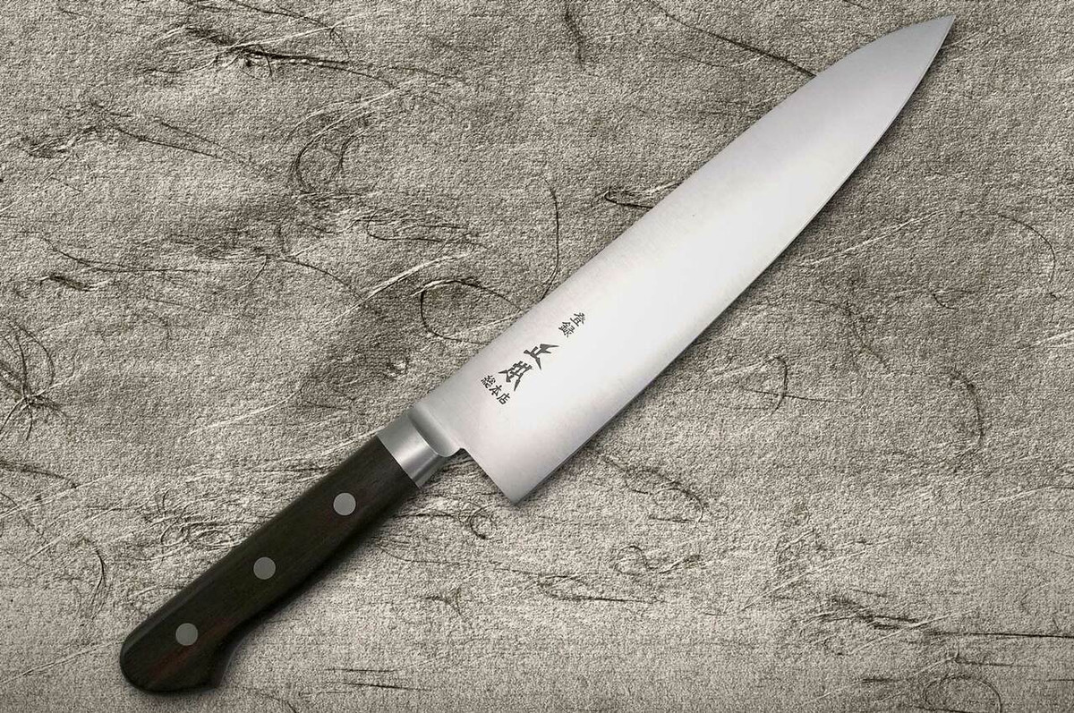 Masamoto CT Prime High-Carbon Steel Japanese Chefs Gyuto Knife 240mm CT5024