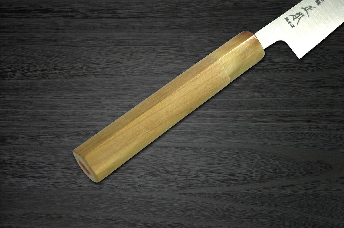 Masamoto SW Swedish Stainless Steel Buffalo Tsuba Japanese Chefs Petty KnifeUtility 165mm SW4216