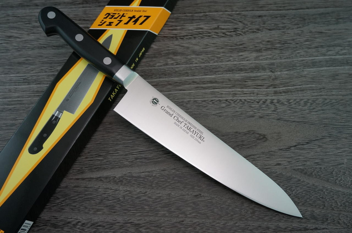 Sakai Takayuki Grand Chef Japanese Chefs Gyuto Knife 180mm