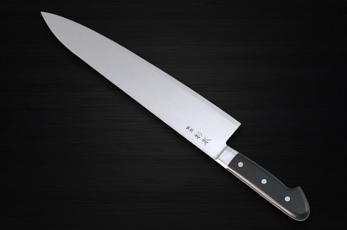 Sugimoto All-Steel Japanese Chefs Gyuto Knife 360mm