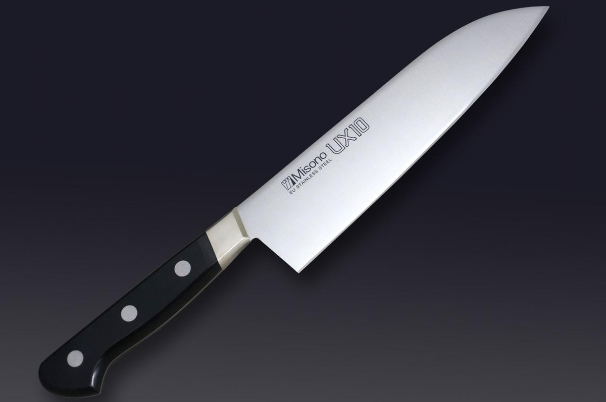 Misono UX10 Swedish Stainless Japanese Chef's Santoku Knife 180mm