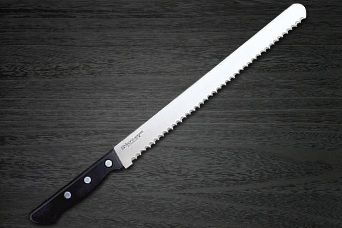 Misono MV Stainless Steel Japanese Chefs Wave Knife 300mm