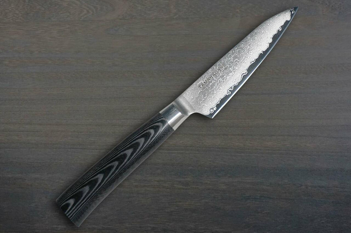 Tamahagane SAN Kyoto 63 Layer-Damascus Japanese Chefs Petty KnifeUtility 120mm