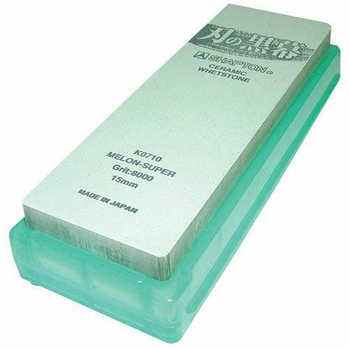 SHAPTON JAPAN Professional Ceramic Honing Whetstone #8000 (Melon