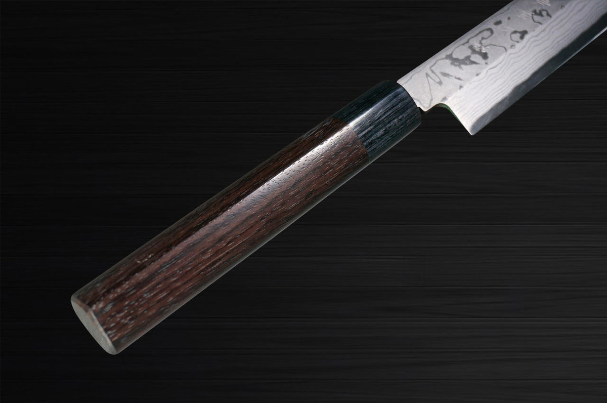 Kanetsune KC-400 White Steel 11-Layer Damascus Japanese Chefs YanagibaSashimi 240mm