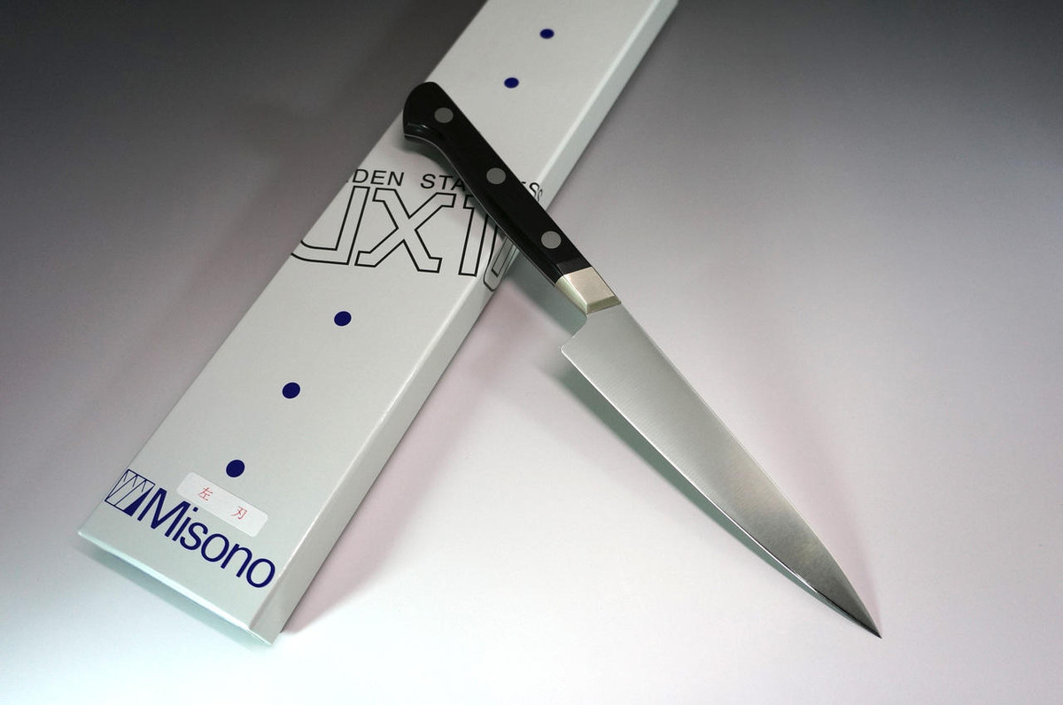 Left Handed Misono UX10 Swedish Stainless Japanese Chefs Petty KnifeUtility 130mm