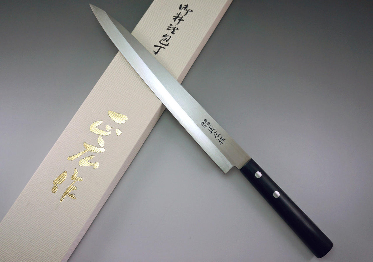 Left Handed Masahiro Stainless Japanese-style Chefs YanagibaSashimi 270mm