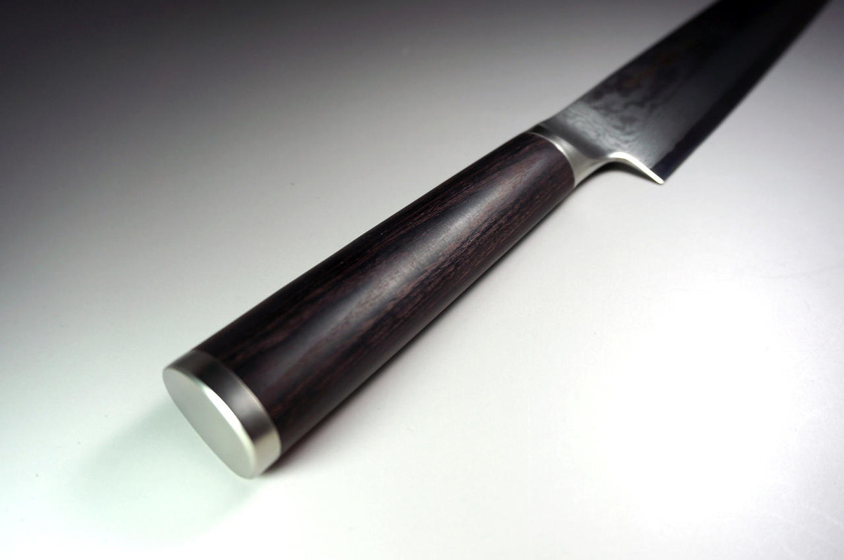 Shikisai MIYAKO 33 Layer Damascus AUS8 Japanese Chefs YanagibaSashimi 240mm