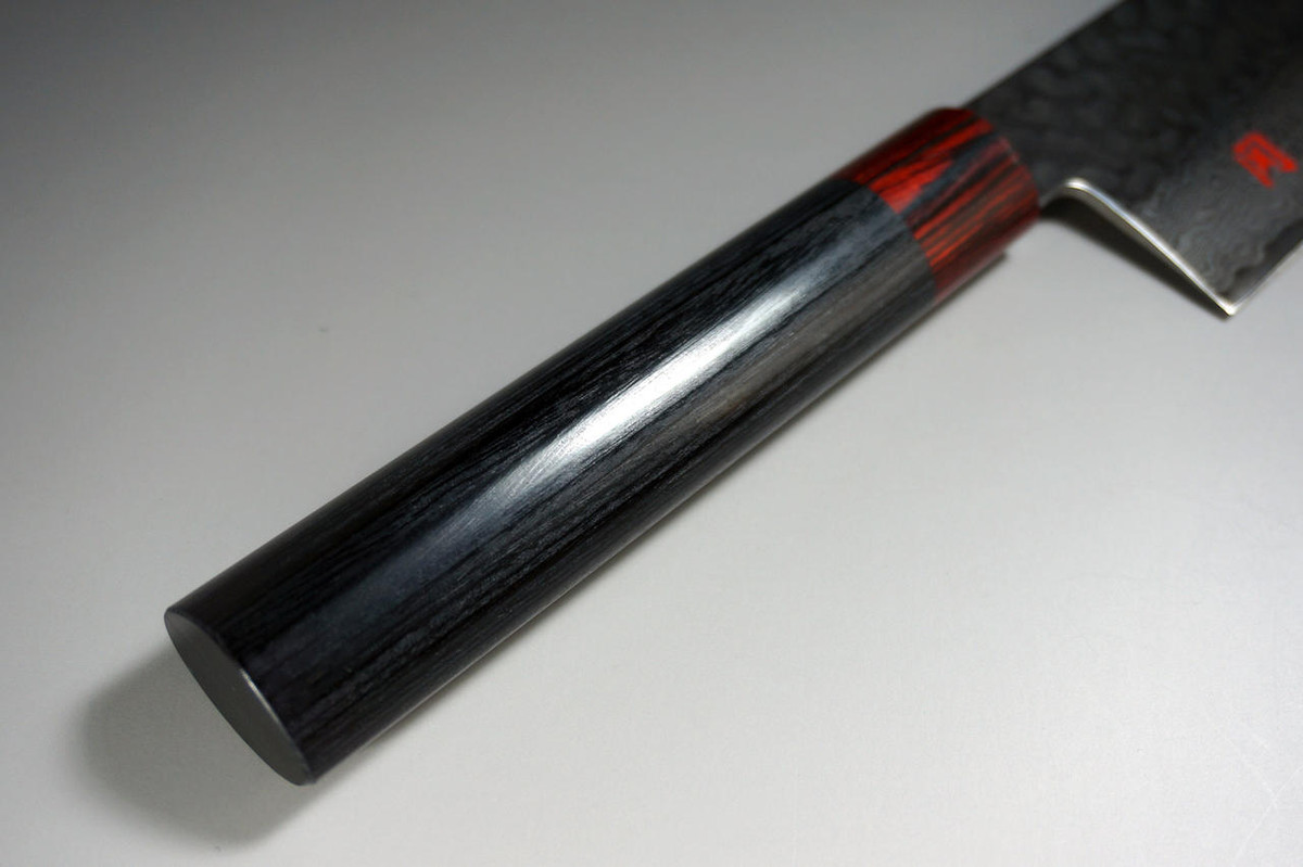 Iseya I-series 33 Layer VG-10 Damascus Hammered Japanese Chefs Vegetable Knife 180mm