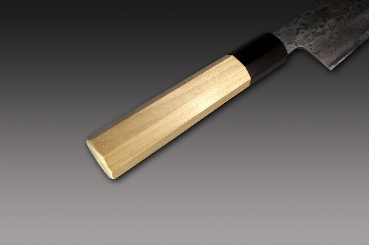 Sakai Takayuki 33-Layer Damascus Gingami No.3 Japanese Chefs Santoku Knife 180mm