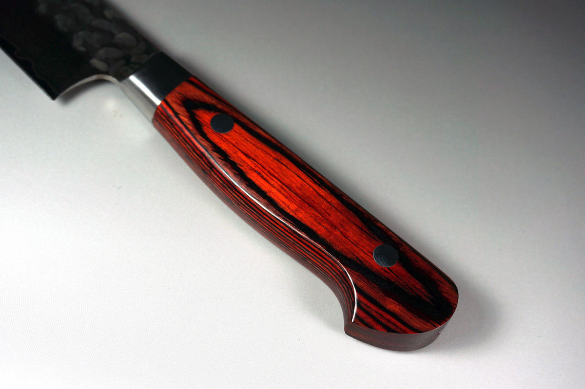 Sakai Takayuki 33-Layer VG10 Damascus Hammered Japanese Chefs Petty KnifeUtility 120mm