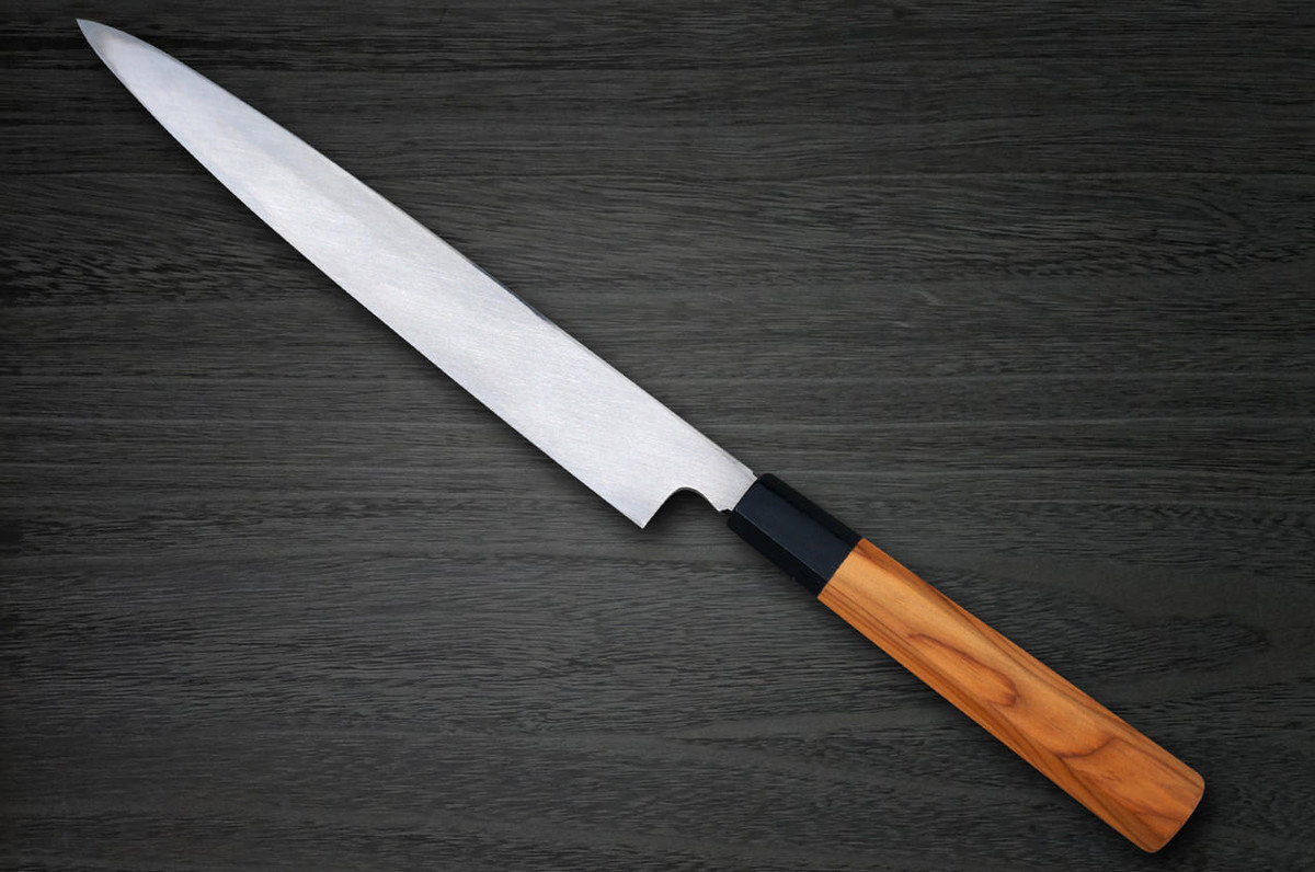 Sakai Takayuki Hakugin INOX Mirror Finish Japanese Chef's Yanagiba(Sashimi) 240mm 