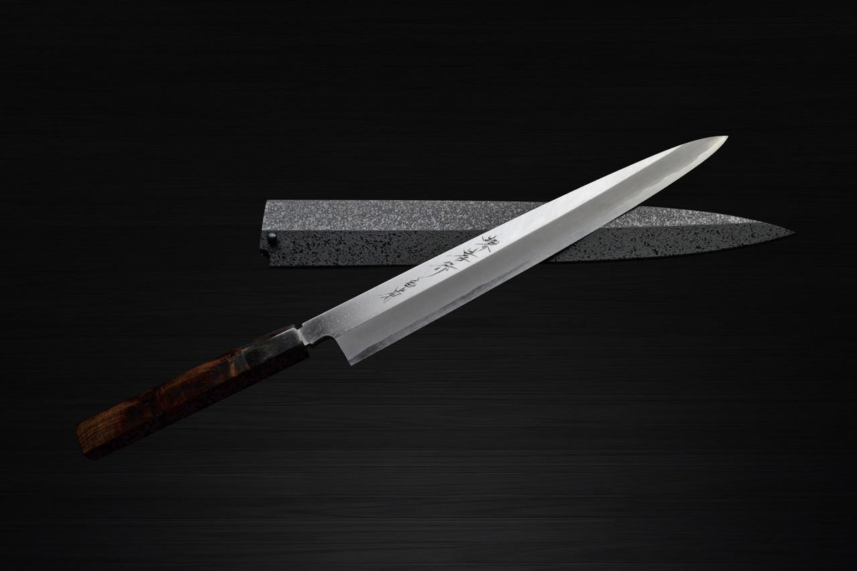 Sakai Takayuki Byakko White Tiger (White 1 steel) Japanese Chef's Yanagiba(Sashimi) 240mm 