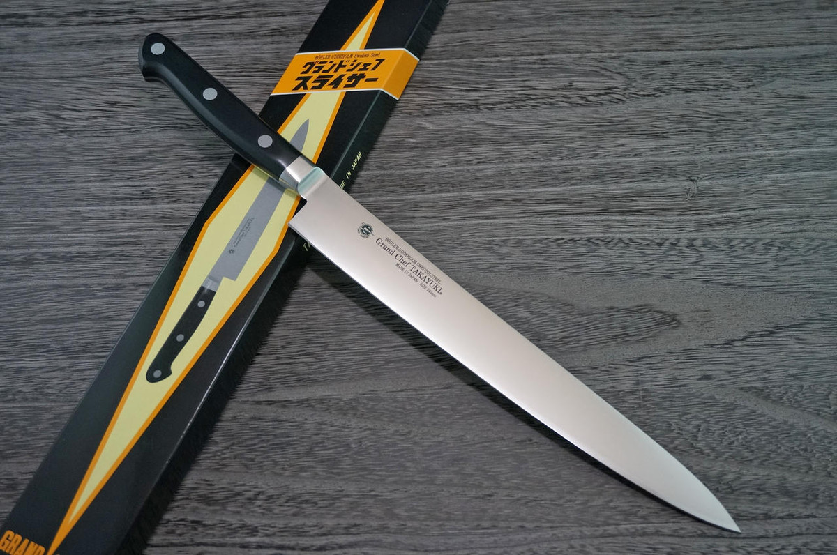 Sakai Takayuki Grand Chef Japanese Chef's Slim Slicer(Sujihiki