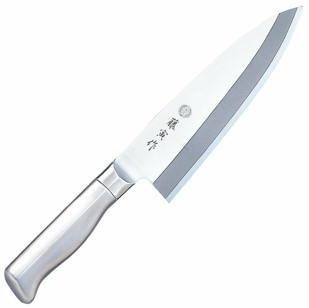 Tojiro FUJITORA DP 2Layered VG10 Stainless Japanese Chefs Deba Knife 180mm