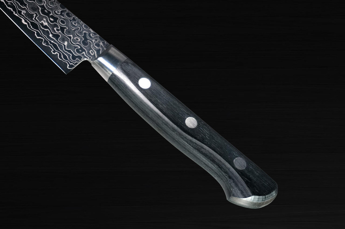 Sakai Takayuki 45-Layer Damascus Mirrored Japanese Chefs Petty KnifeUtility 135mm