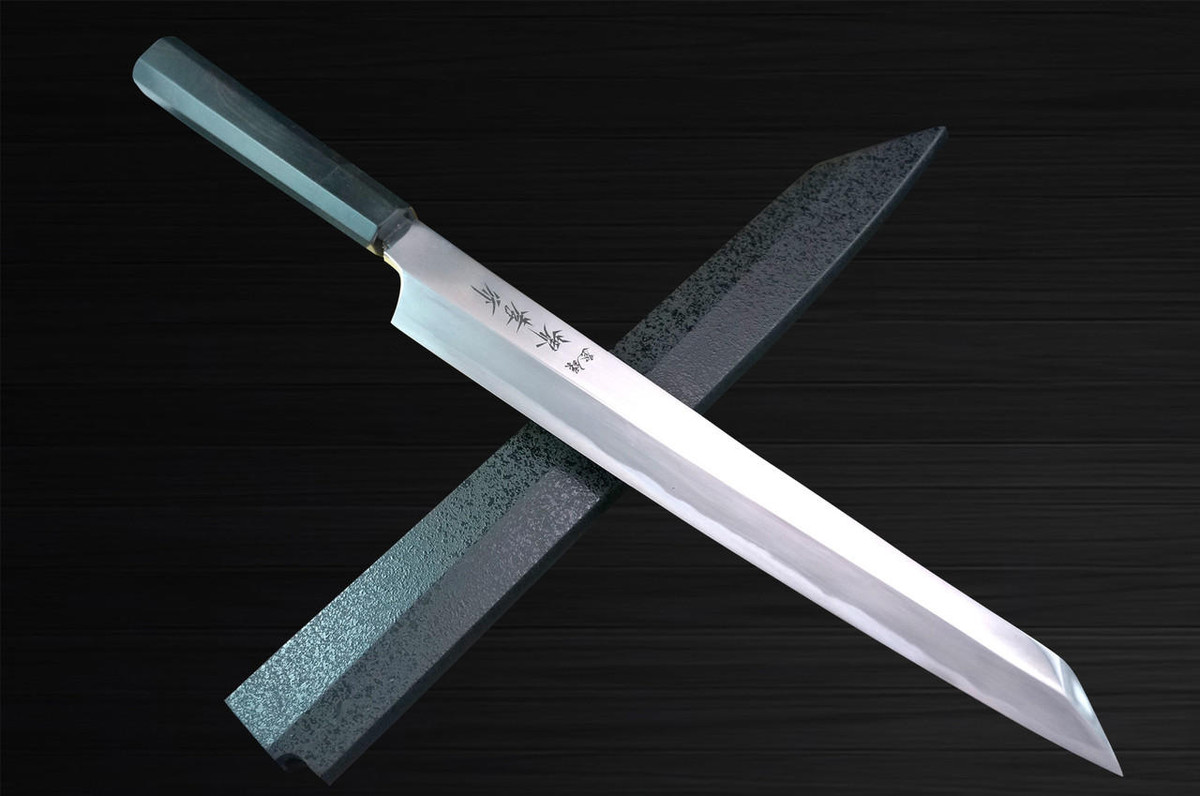 Sakai Takayuki Hienn (Aogami 2 steel) Japanese Chef's Kengata