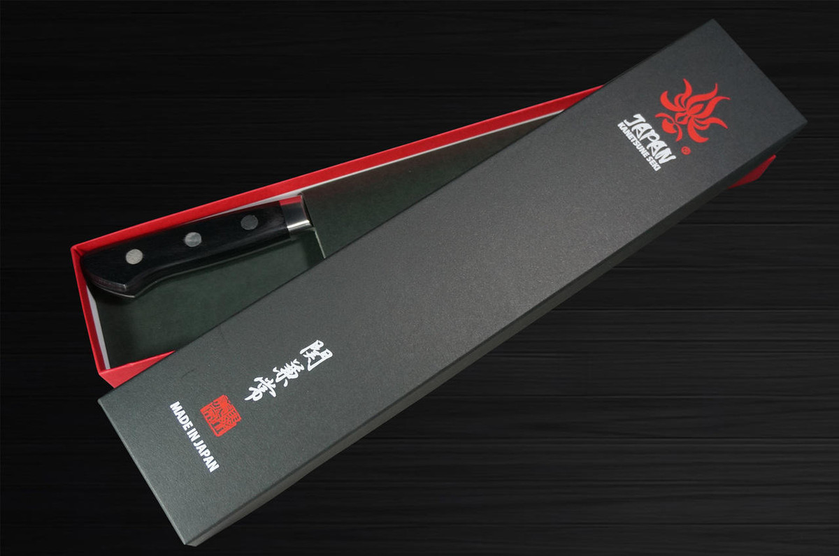 Kanetsune KC-200 VG10 33-Layer Damascus Japanese Chefs Santoku Knife 180mm