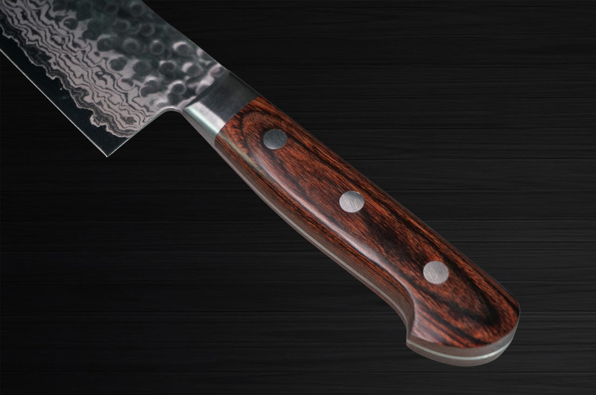 Kanetsune KC-900 VG10 17-Layer Damascus Hammered Japanese Chefs NakiriVegetable 160mm