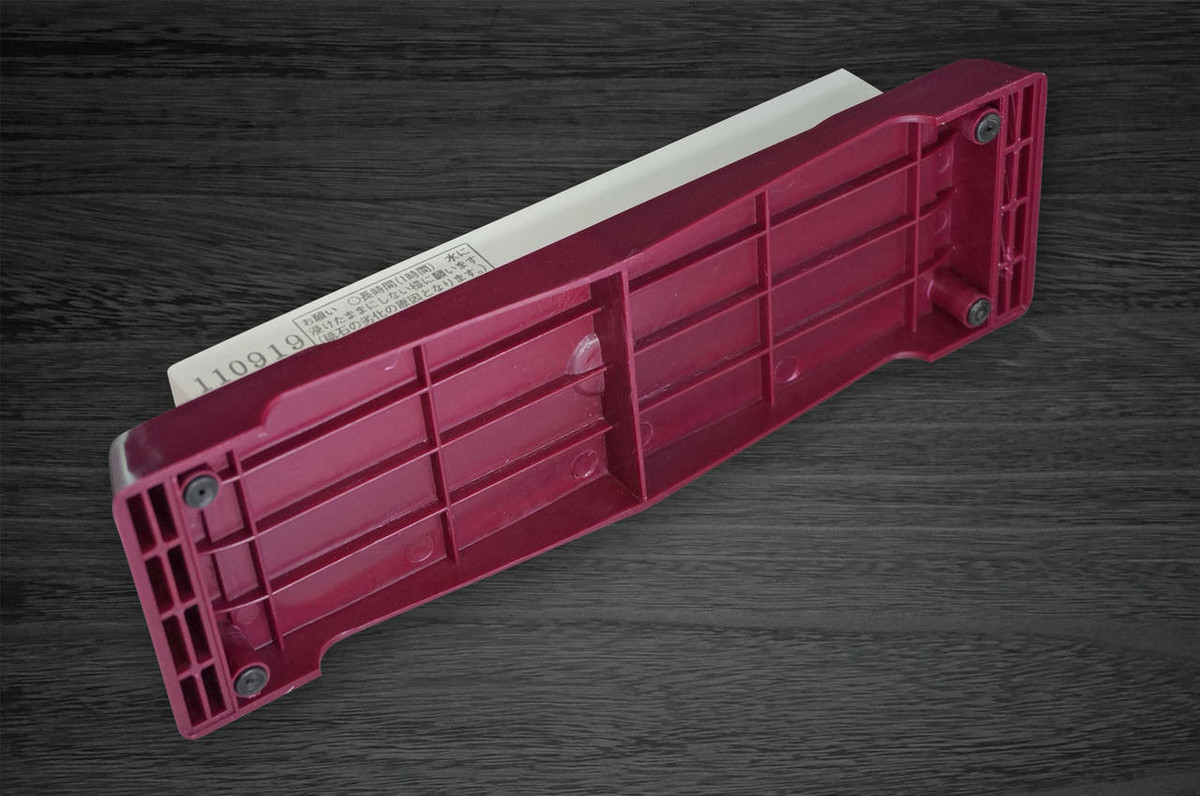 Naniwa Snow White Junpaku Grit Waterstone Sharpening Whetstone with Stand #8000