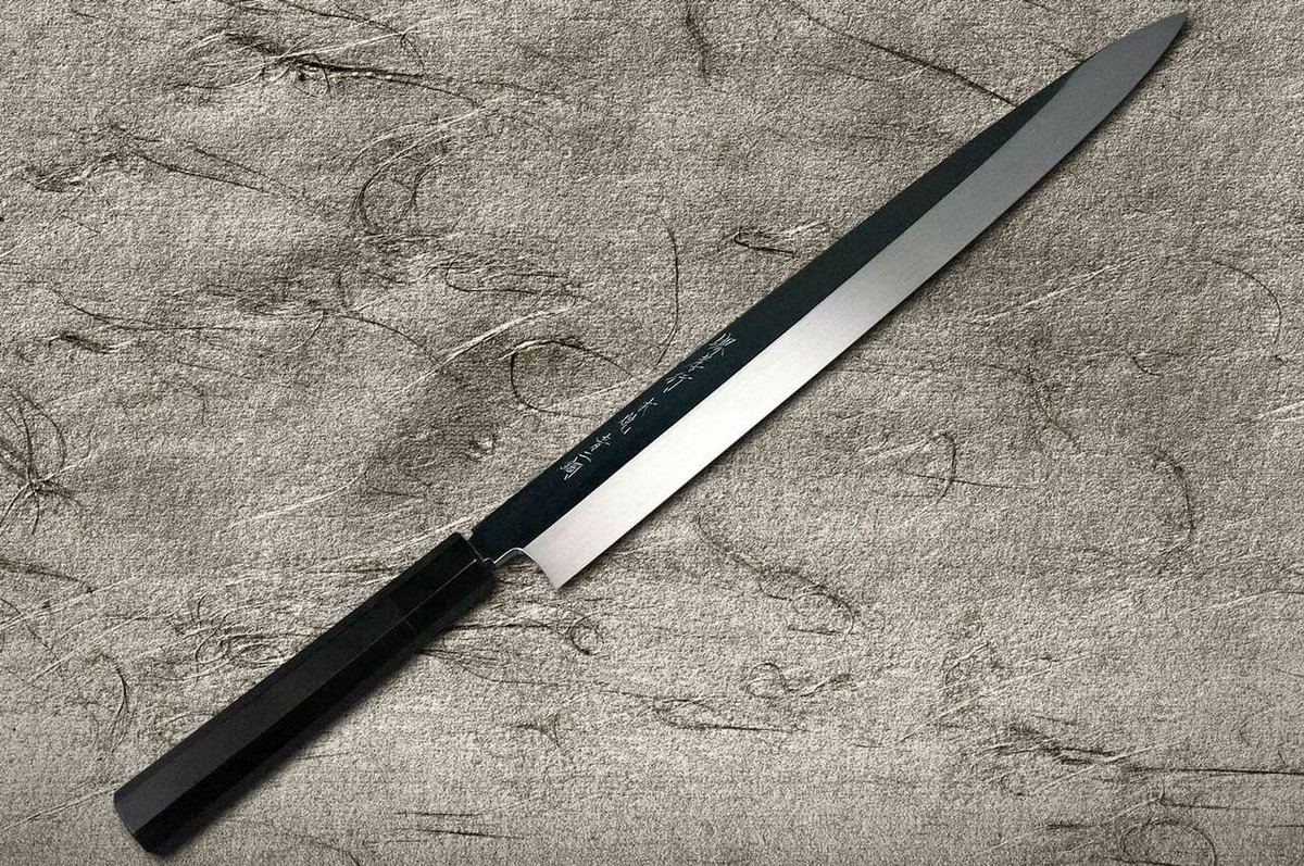 Sakai Takayuki Honyaki Water Quench Aogami 2 Steel Japanese Chefs YanagibaSashimi 330mm