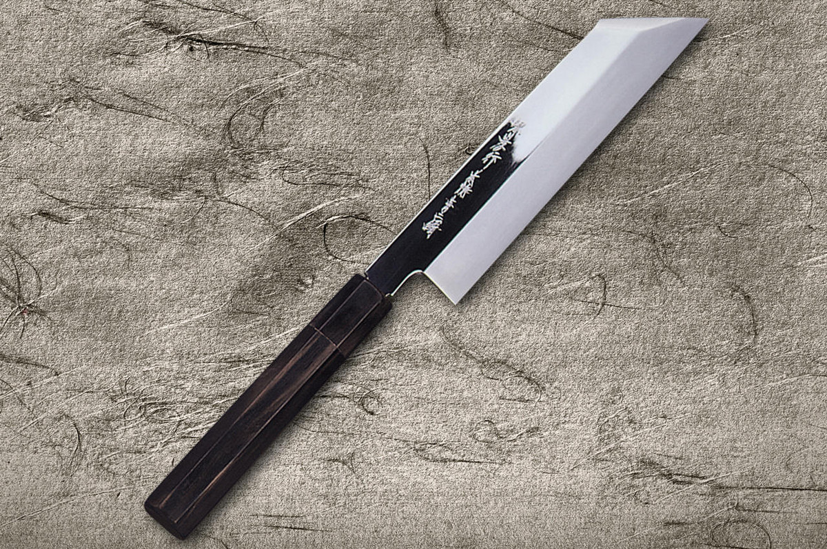 Sakai Takayuki Honyaki Water Quench Aogami 2 Steel Japanese Chefs Peeling Knife 180mm