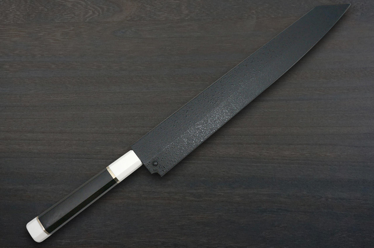 Sakai Takayuki Ginryu Dragon Premium Honyaki Japanese Chefs Kengata-YanagibaSashimi 270mm