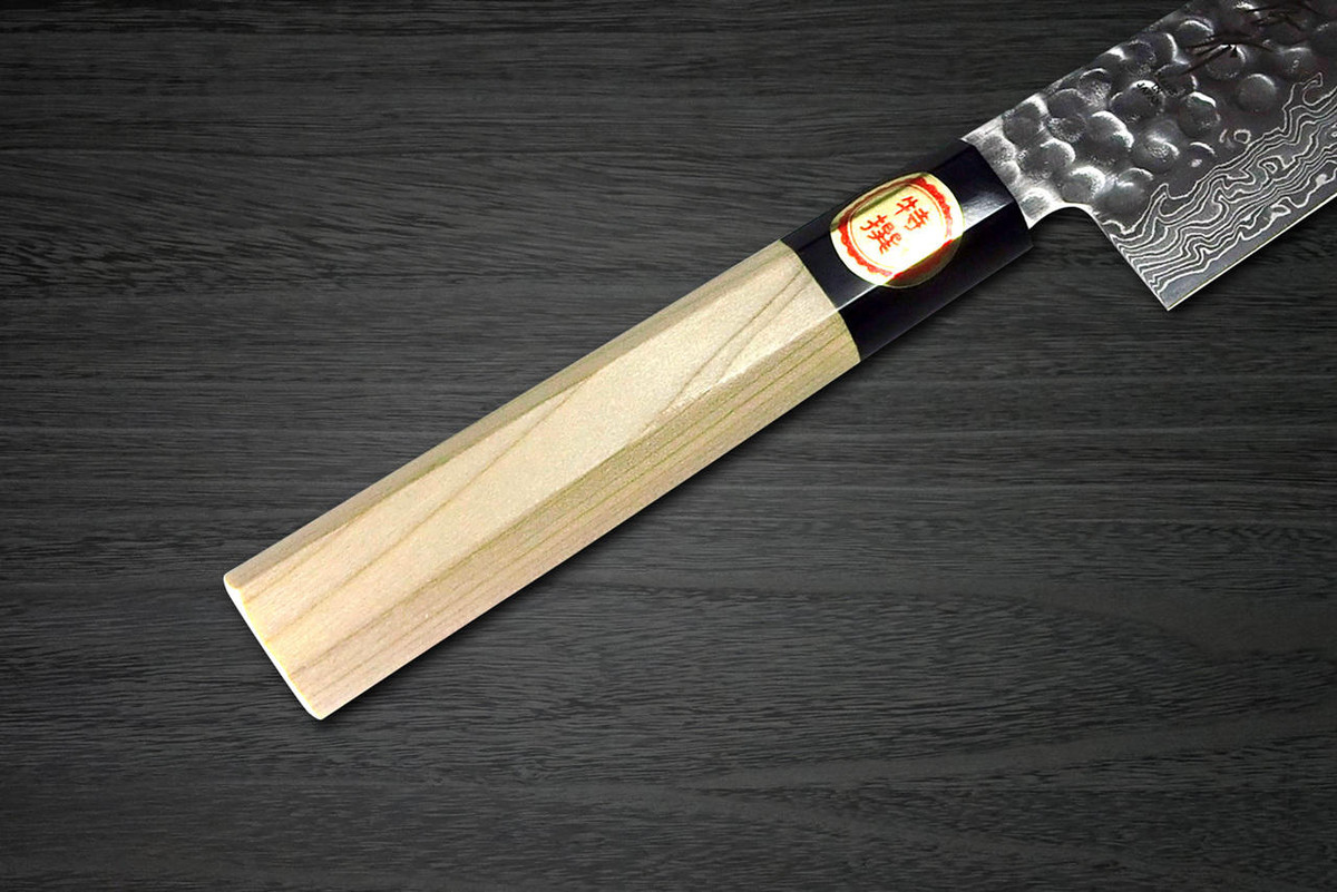 Sakai Takayuki 45-Layer Damascus Buffalo Tsuba Japanese Chefs Gyuto Knife 240mm