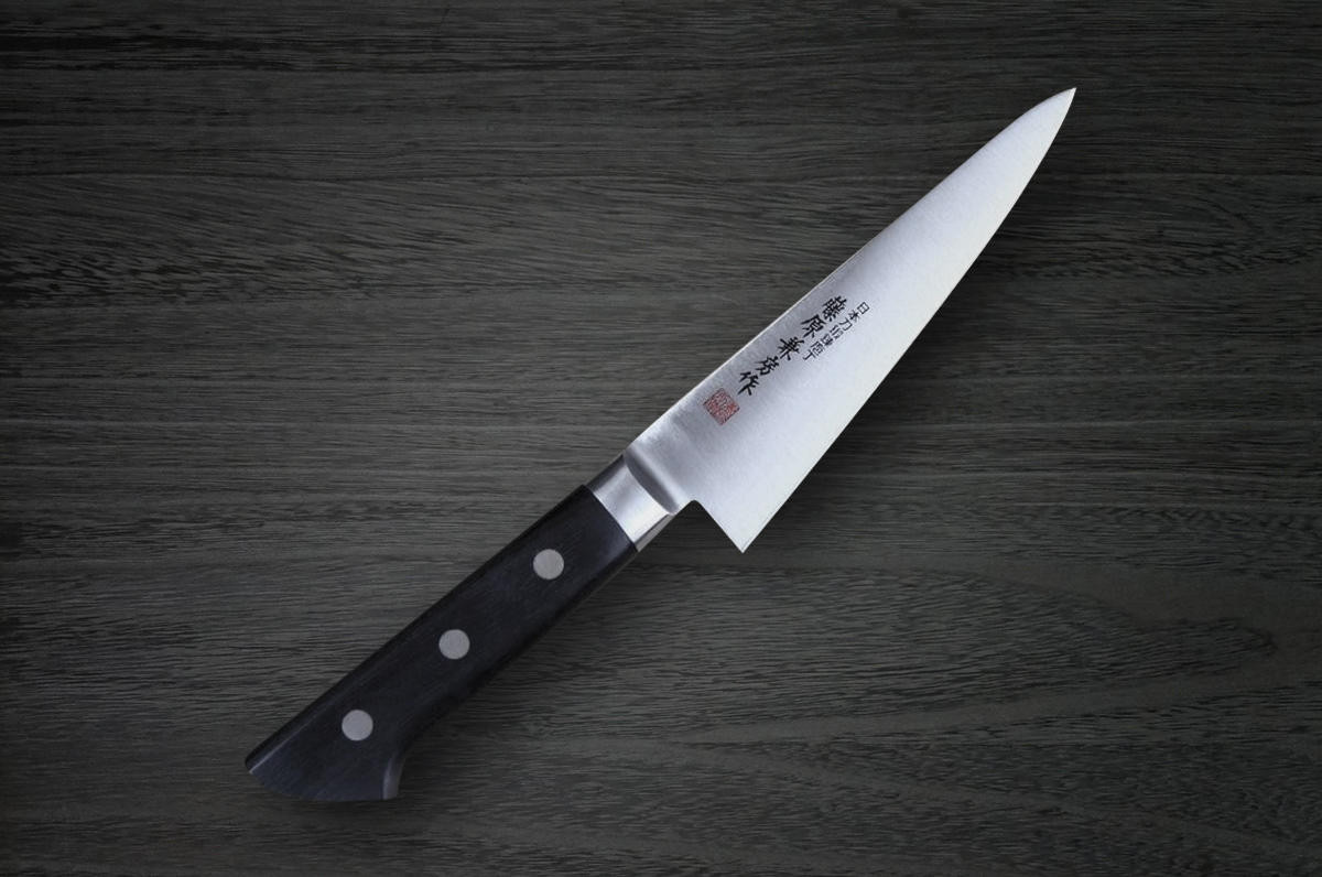Fujiwara Kanefusa Molybdenum Stainless Japanese Chefs HonesukiBoning 145mm