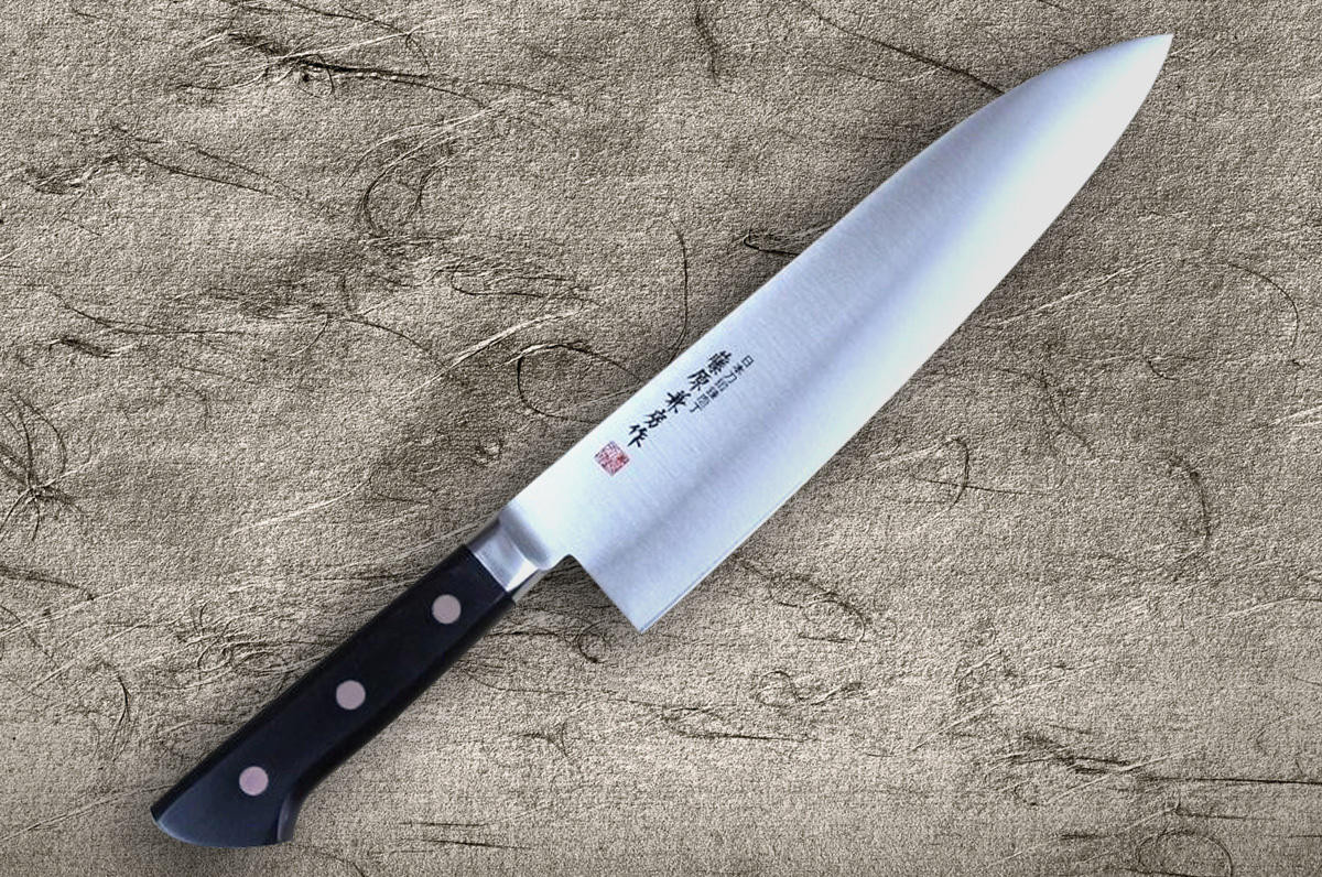Fujiwara Kanefusa Molybdenum Stainless Japanese Chef's Western