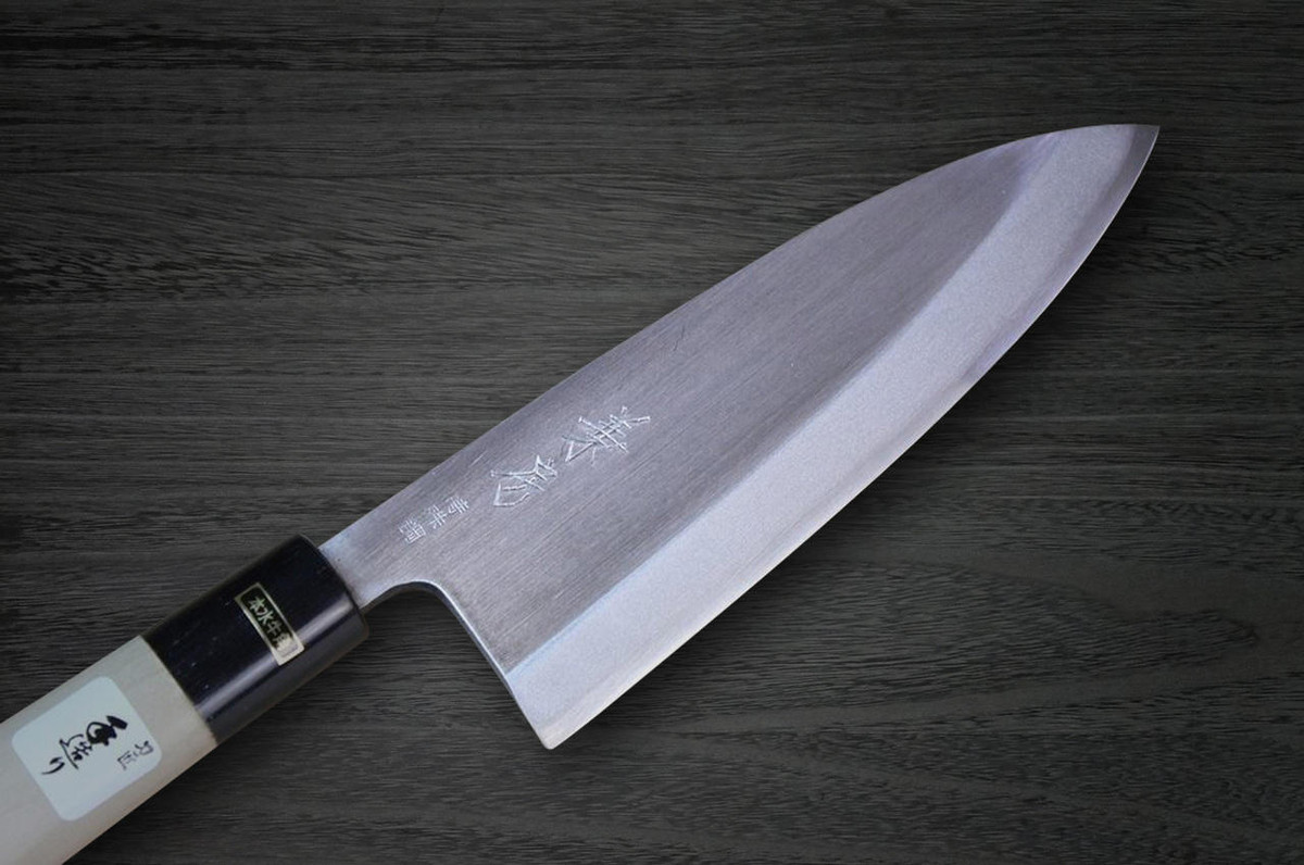 Fujiwara Kanefusa V-Gold Stainless Japanese Chefs Deba Knife 135mm