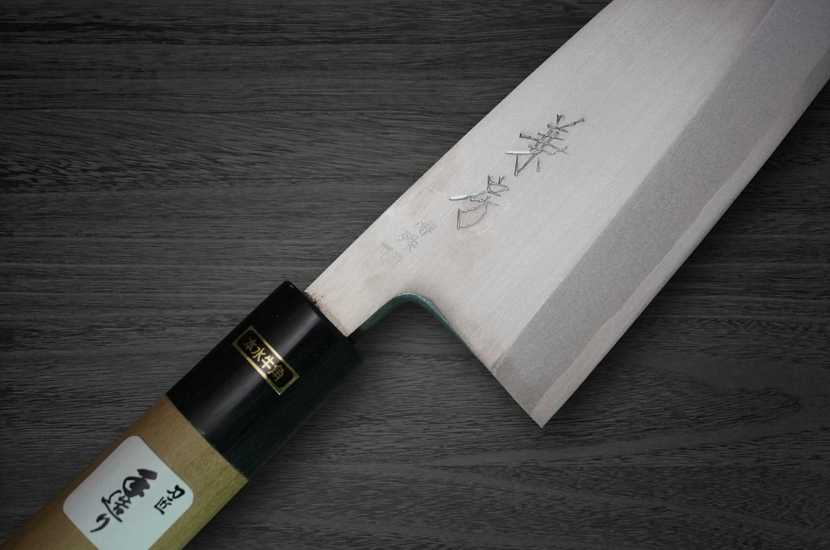 Fujiwara Kanefusa V-Gold Stainless Japanese Chefs Deba Knife 135mm