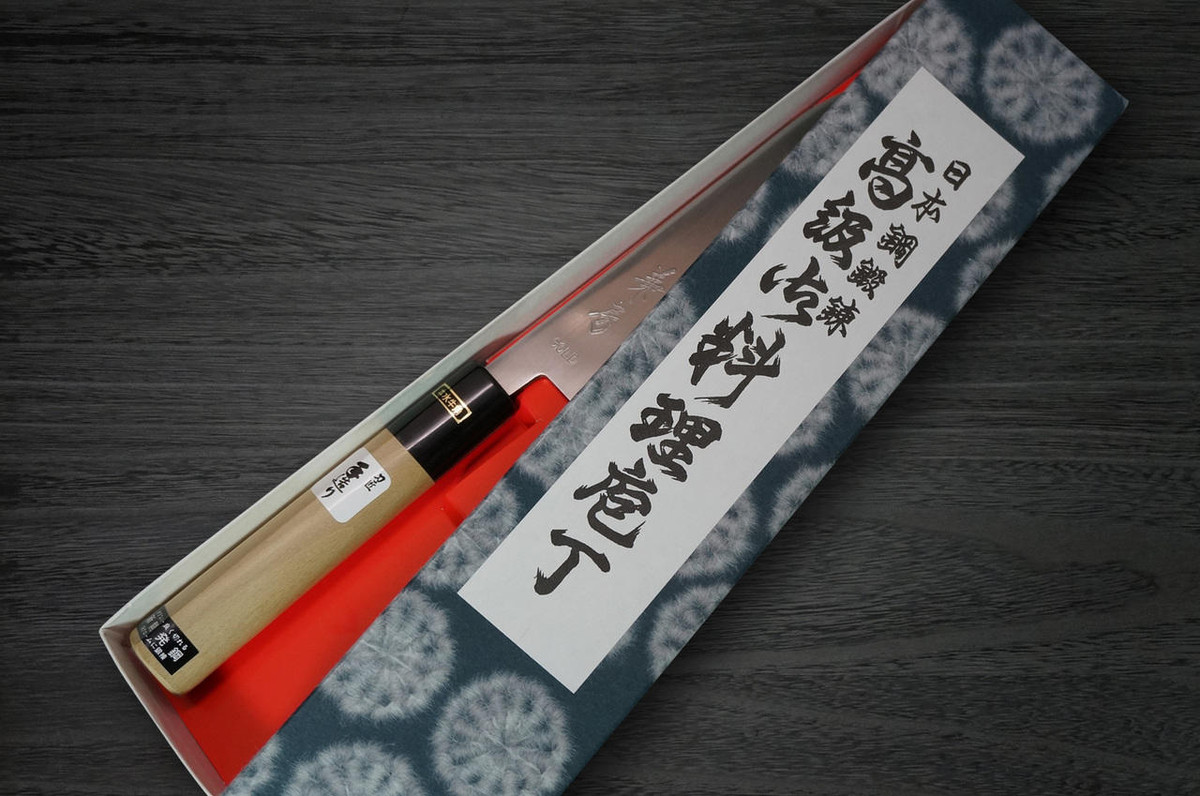 Fujiwara Kanefusa V-Gold Stainless Japanese Chef's Nakiri