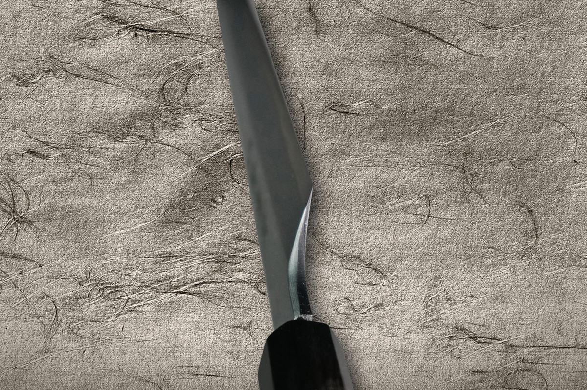 Sakai Takayuki Seiryu Damascus Aogami 2 steel Japanese Chefs Kengata-YanagibaSashimi 270mm with Saya Sheath