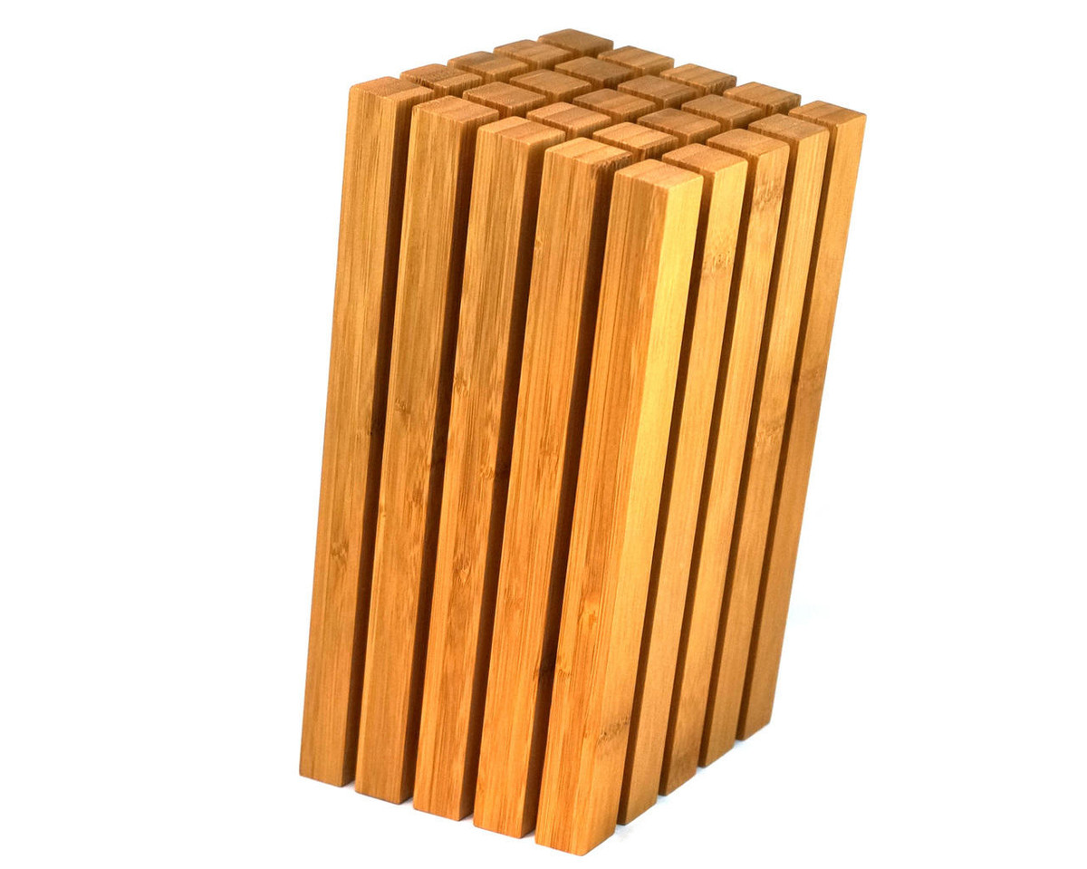 Teori SPLIT Japanese Bamboo Knife Block Slanted Type