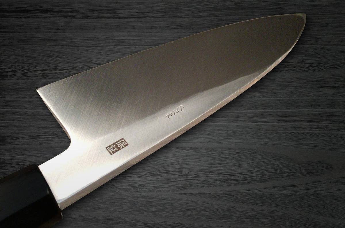 Yoshihiro Aogami No.2 Aogasumi B2HC Japanese Chefs Deba Knife 210mm with Magnolia Wood Handle