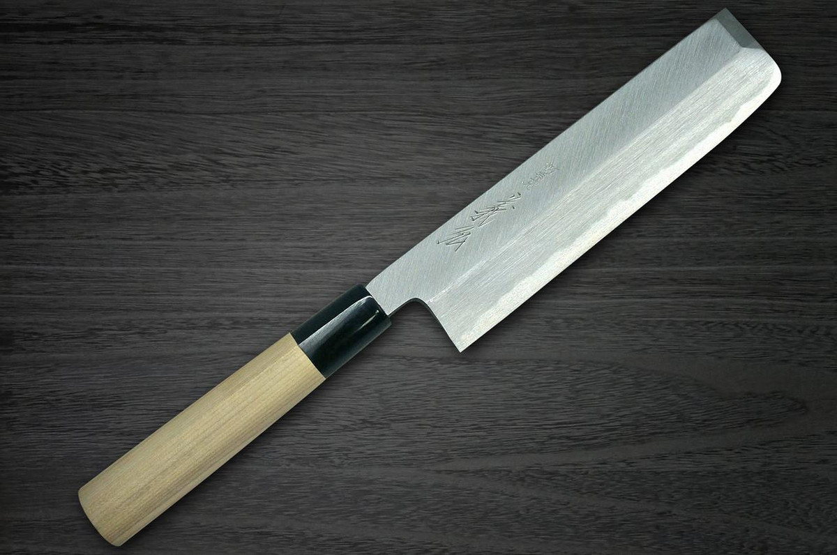 Yoshihiro White No.2 Supreme Jousaku JCHC Japanese Chef's Usuba(Vegetable) 195mm with Magnolia Wood Handle 