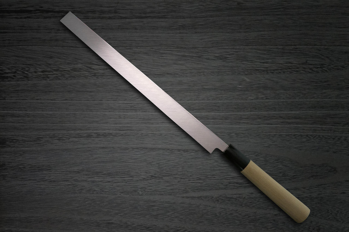 Yoshihiro White No.2 Supreme Jousaku JCHC Japanese Chefs TakohikiSashimi 210mm with Magnolia Wood Handle