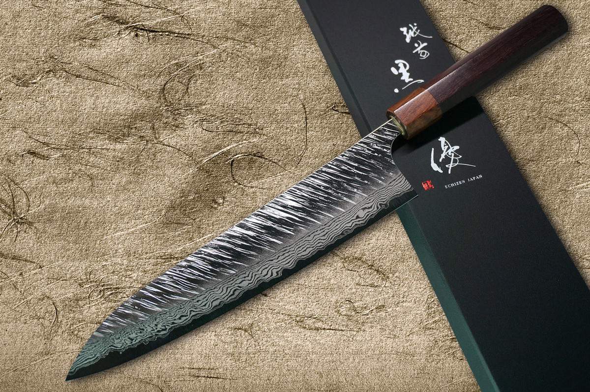 Yu Kurosaki VG10 Damascus FUJIN WA RS8H Japanese Chef's Gyuto