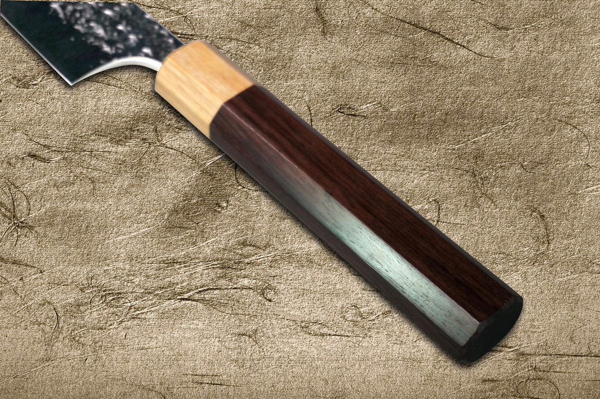 Yu Kurosaki R2SG2 Hammered SHIZUKU WA RS8P Japanese Chefs SlicerSujihiki 270mm with White-Ring Octagonal Handle