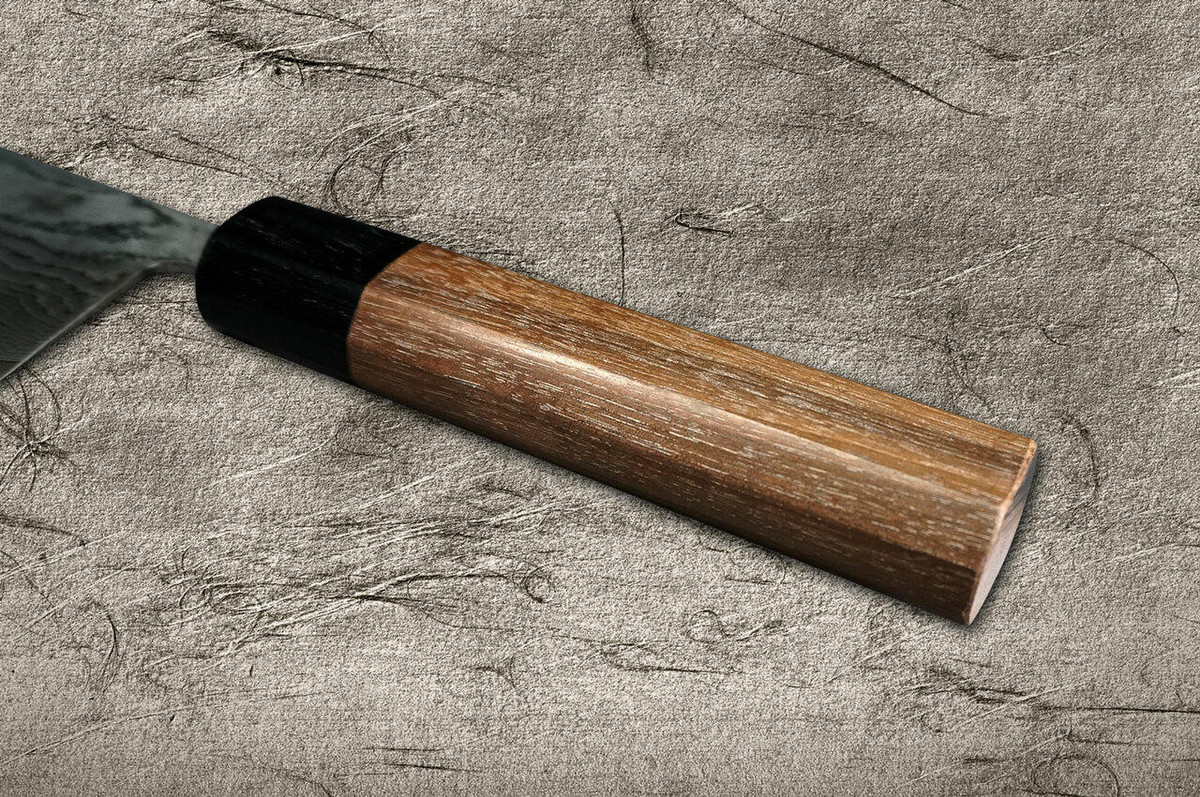 Shigeki Tanaka 33-Layer R2SG2 Damascus Harukaze Japanese Chefs Gyuto Knife 210mm with Walnut Handle