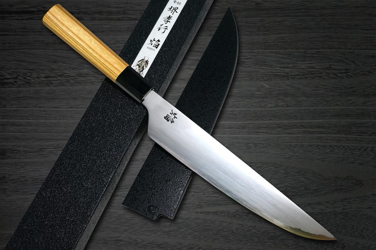 Sakai Takayuki Homura Kogetsu (Aogami 2 steel) Japanese Chef's Slicer(Sujihiki) 240mm 
