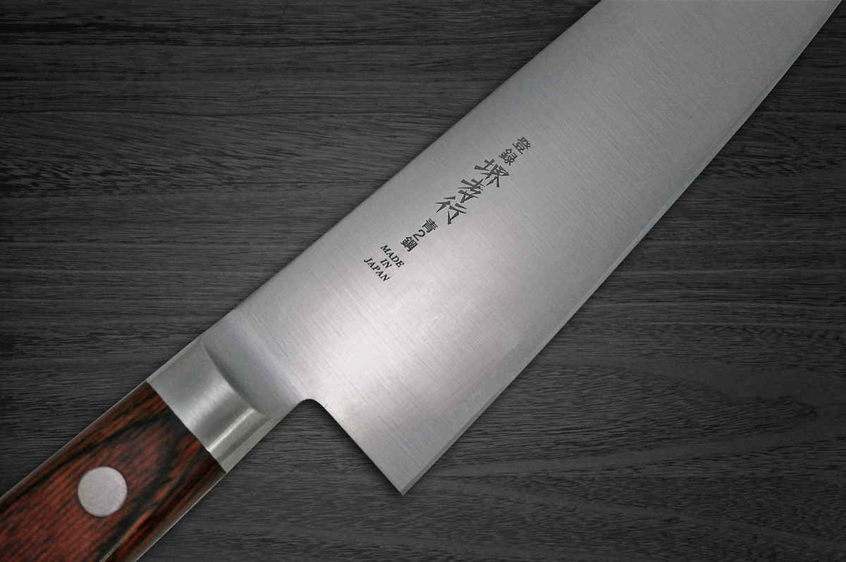 Sakai Takayuki Aoniko Blue 2 Steel Japanese Chefs Santoku Knife 180mm