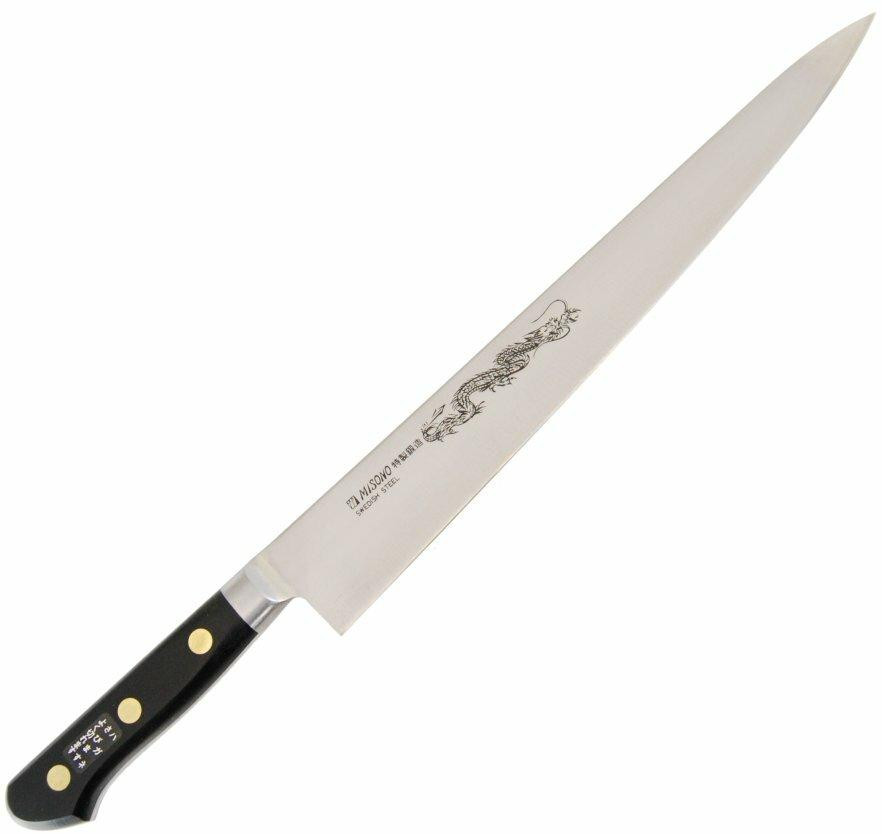Misono Swedish High-Carbon Steel DRAGON Japanese Chef's Slicer