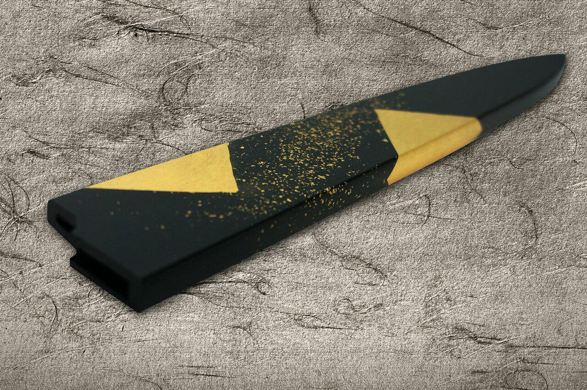 Saya Sheath with Genuine 24K Japanese Gold Leaf YanagibaSashimi 330mm