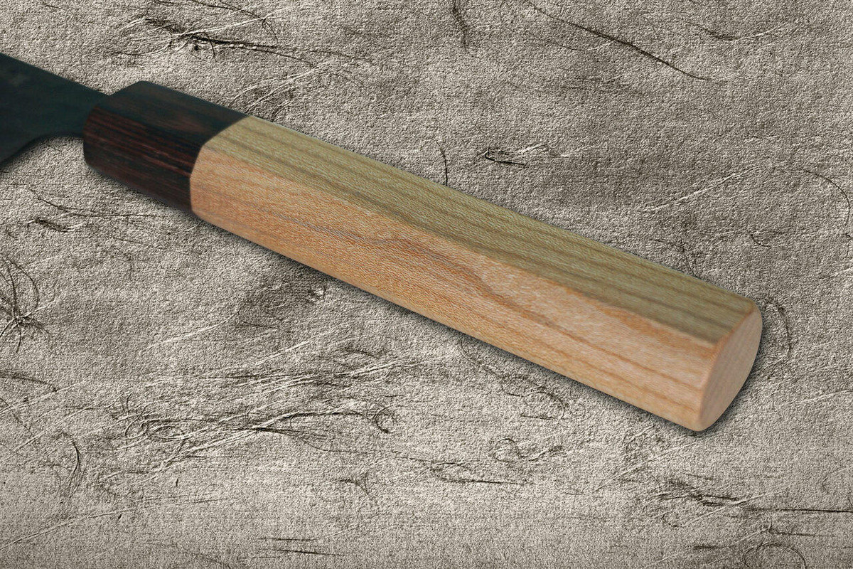 Sakai Takayuki Aogami Super Kurouchi Hammered WA Japanese Chefs Gyuto Knife 210mm